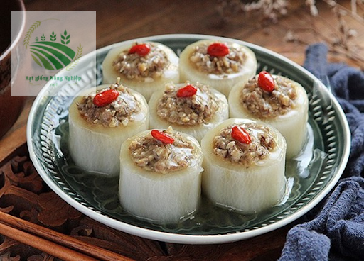 Món ăn chế biến từ củ cải trắng